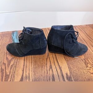 Black Suede Ankle Boots
